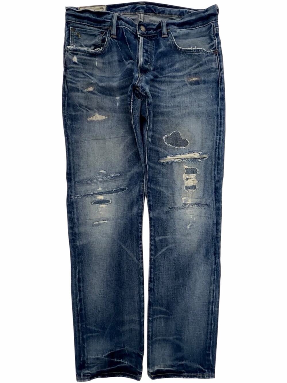 Polo Ralph Lauren Varick Distressed Jeans Men's 31x30